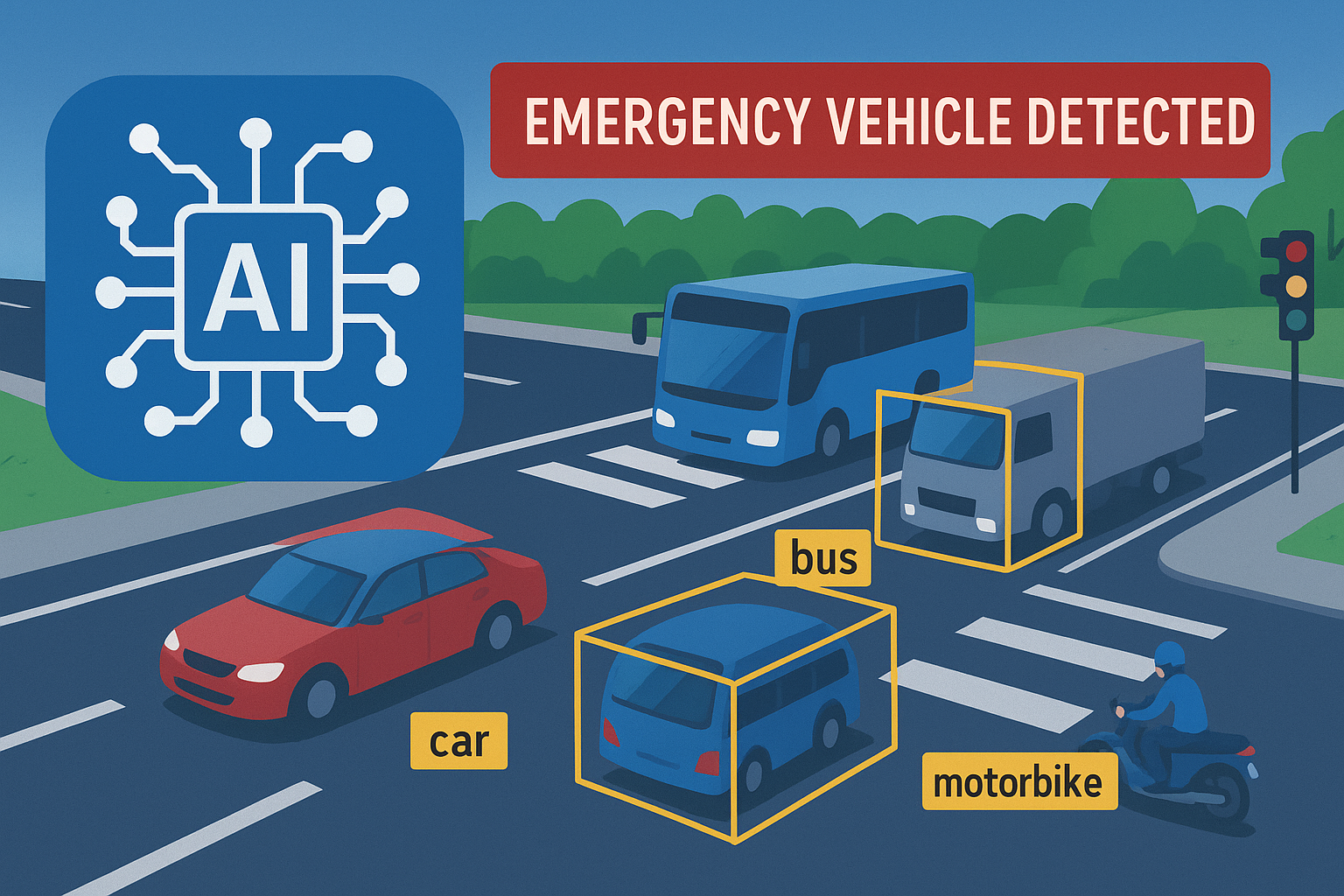 Hybrid AI-Based Traffic Monitoring for Smart Cities